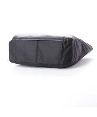 Y'SACCS ナイロン×レザー　スクエアトートバッグ Sサイズ ブラック