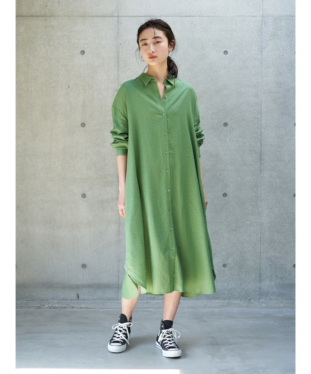 リネンシャツワンピース Koeファッション通販 公式通販 オンワード クローゼット