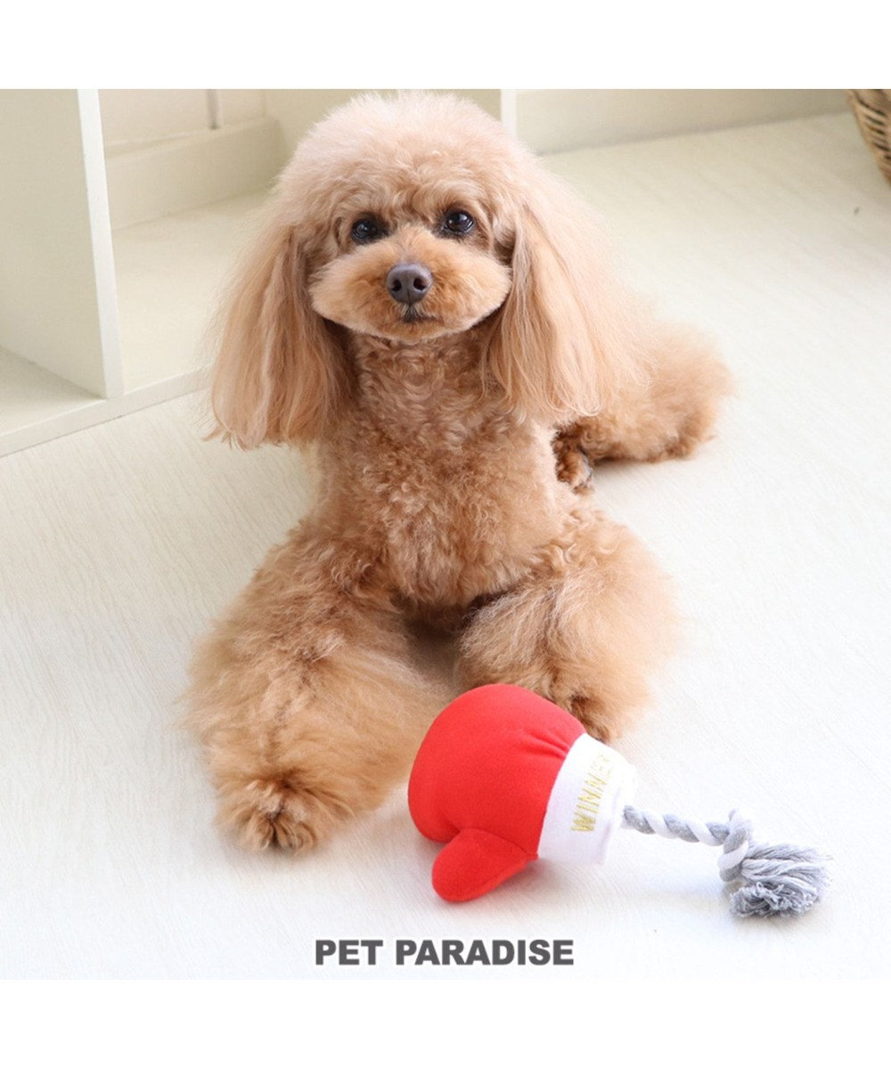 PET PARADISE ペットパラダイス ボクシング 赤 犬用おもちゃ おもちゃ トイ 赤