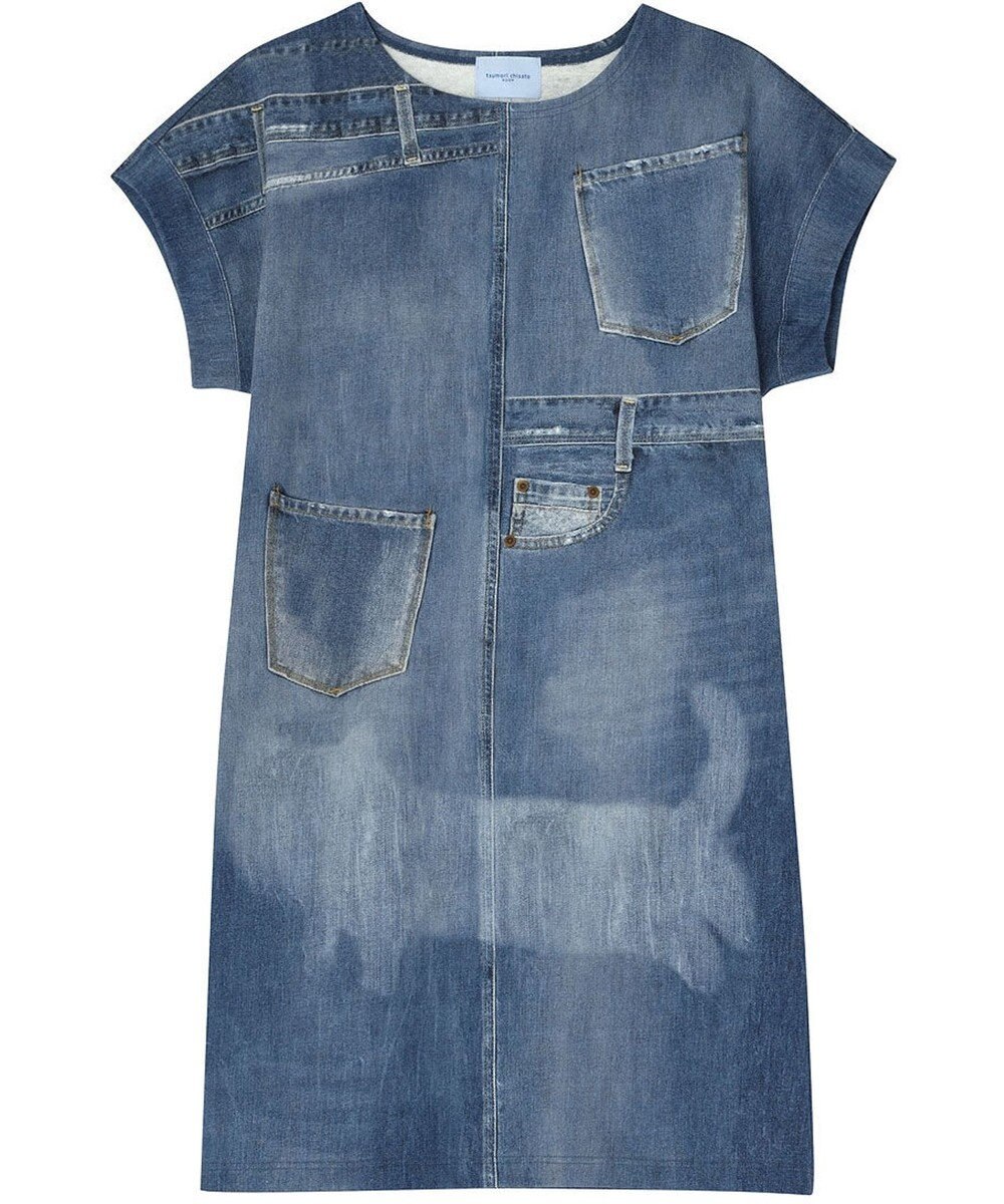 ワンピース 3分袖 デニム風プリント ワコール Ulo241 Tsumori Chisato Sleep ファッション通販 公式通販 オンワード クローゼット