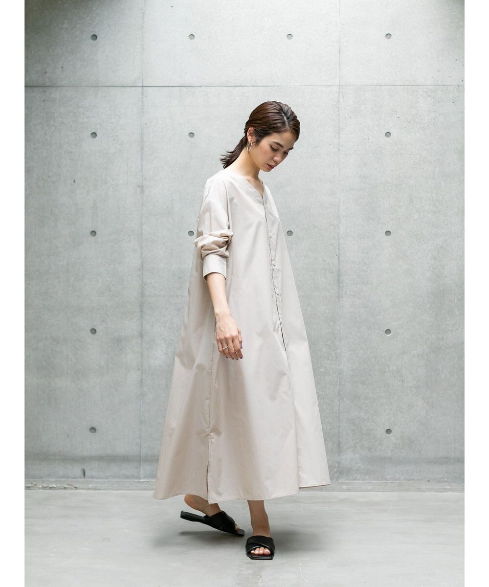 Vネック釦シャツワンピース Koeファッション通販 公式通販 オンワード クローゼット