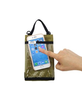 0364【ボトルホルダー：スマホケース】/ RO.ボトッシュ.プレーン-A, 02：オリーブ, FREE