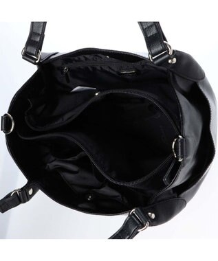 LA BAGAGERIE EMAILLERシリーズ　2wayトート　Sサイズ ブラック