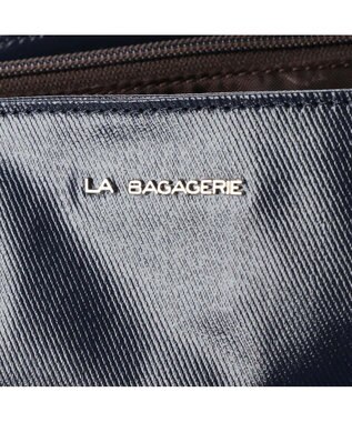 LA BAGAGERIE EMAILLERシリーズ　2wayトート　Sサイズ ネイビー