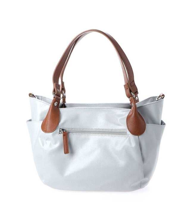 LA BAGAGERIE EMAILLERシリーズ　2wayトート　Sサイズ ライトグレー