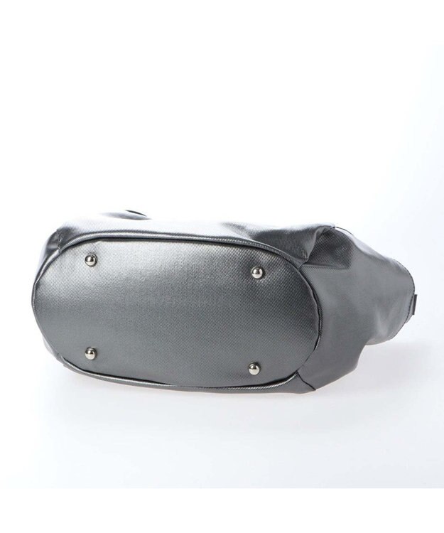 LA BAGAGERIE EMAILLERシリーズ　2wayトート　Sサイズ ガンメタリック