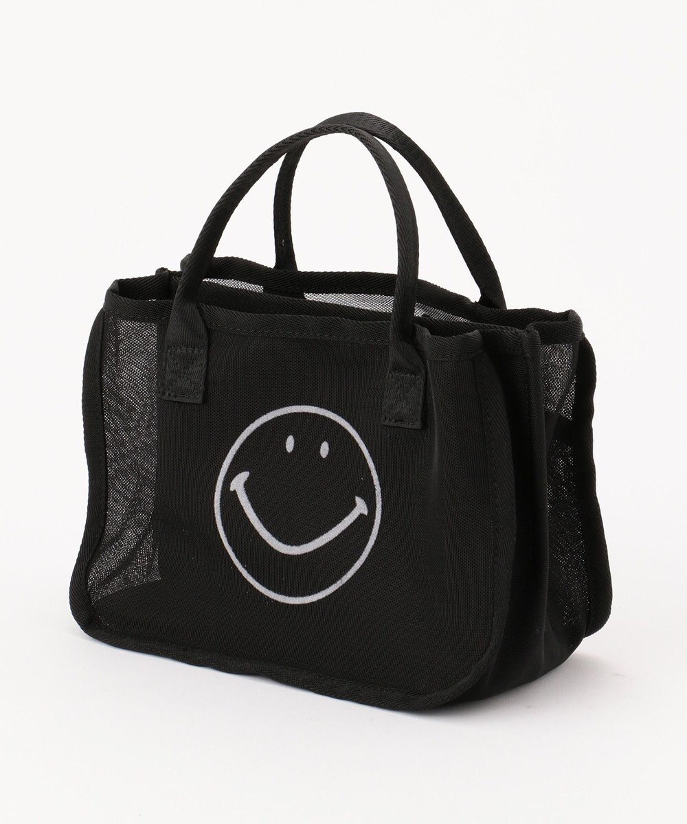 UNBILLION cachecache スマイルモチーフメッシュバッグインバッグ 