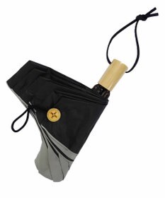 +RING レディース向け プラスリング 晴雨兼用（折傘）GRY T834