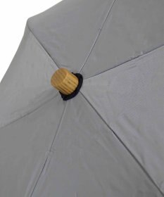 +RING レディース向け プラスリング 晴雨兼用（折傘）GRY T834