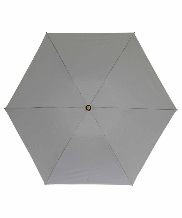 +RING レディース向け プラスリング 晴雨兼用（折傘）GRY T834 グレー