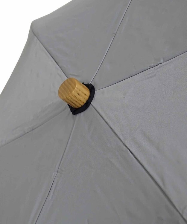 +RING レディース向け プラスリング 晴雨兼用（折傘）GRY T834 グレー