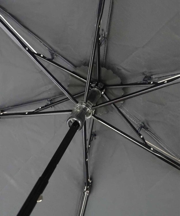 +RING レディース向け プラスリング 晴雨兼用（折傘）GRY T834 グレー