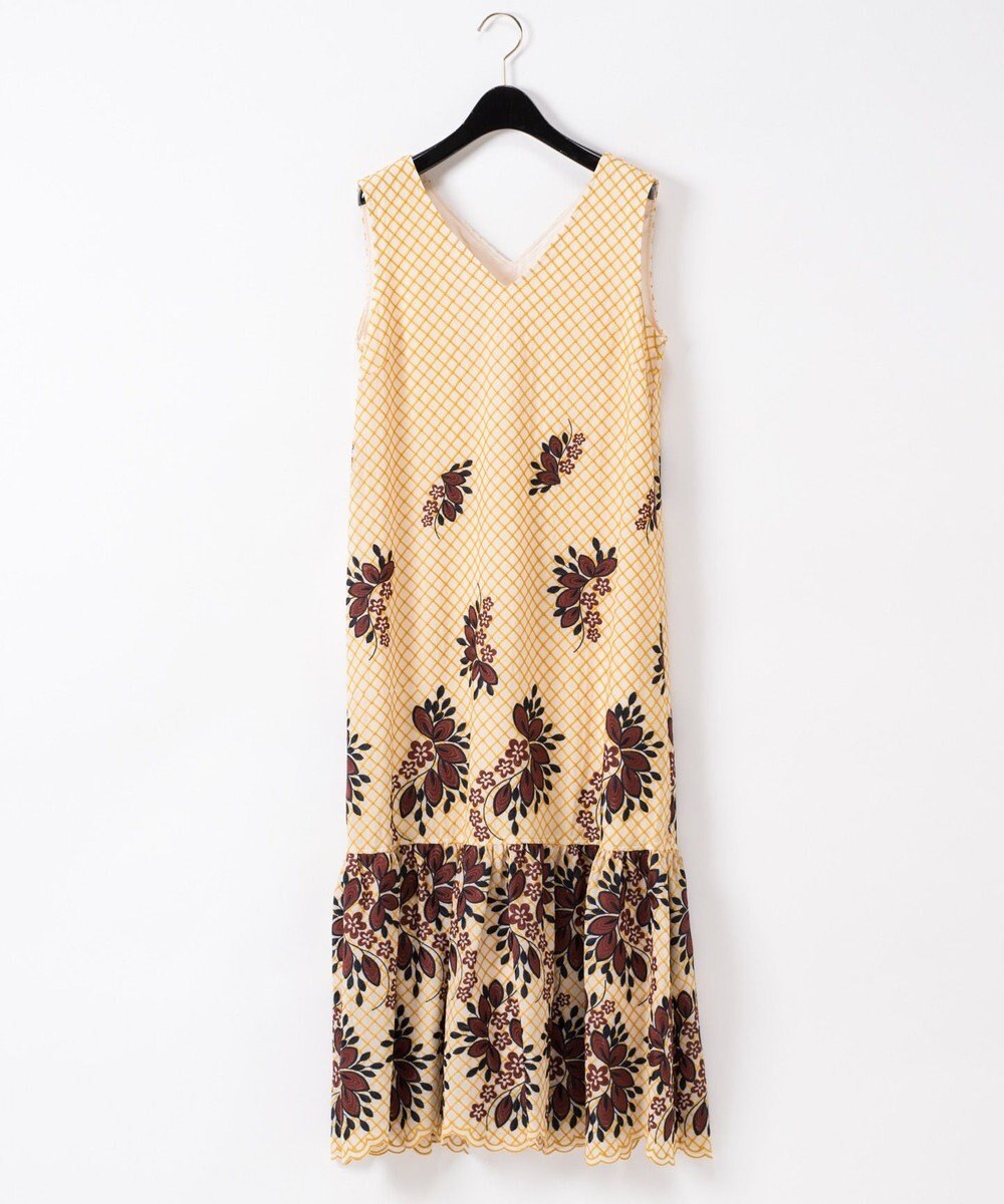 チェック刺繍ロングワンピース Grace Continental ファッション通販 公式通販 オンワード クローゼット チェック刺繍ロングワンピース Grace Continental ファッション通販 公式通販 オンワード クローゼット