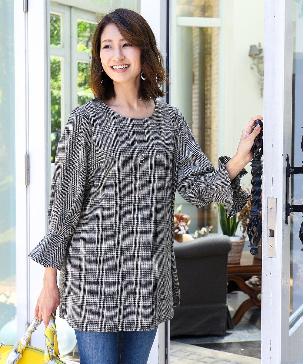 【洗える】体型カバーも叶うタックスリーブチュニック