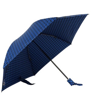  UNISEX プラスリング 簡単開閉式折傘 55cm BLU-GNG T895