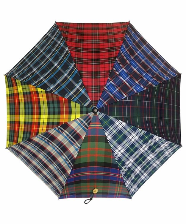 +RING UNISEX プラスリング 雨傘（長）60cm CHK T851 マルチカラー