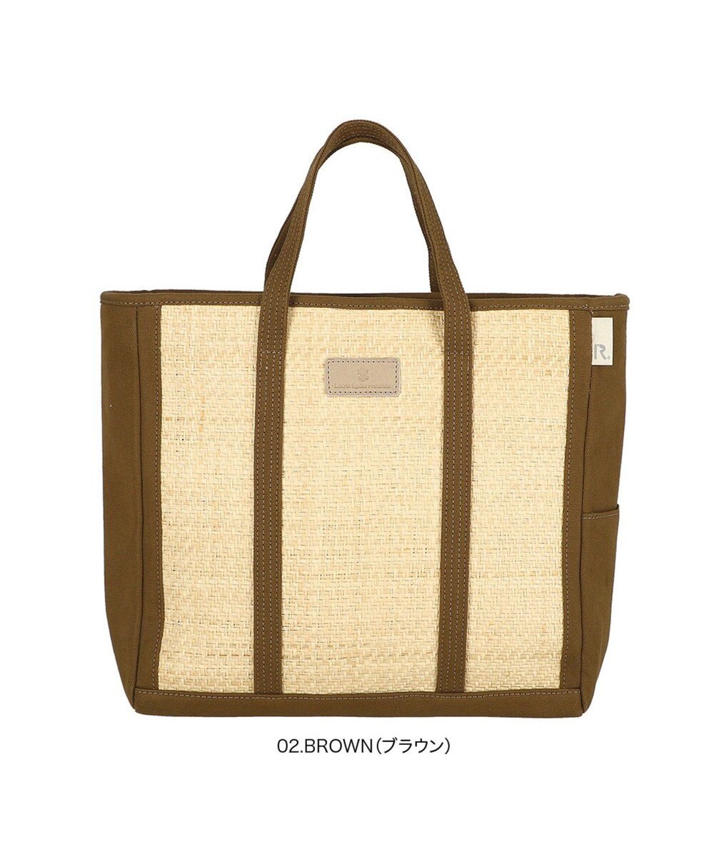 ROOTOTE 1827【カゴバッグ：A4サイズ収納】/ EU.ミディアム.コンビバスケット-A 