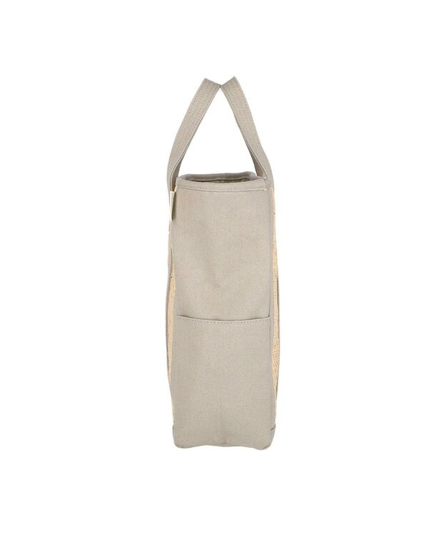 ROOTOTE 1827【カゴバッグ：A4サイズ収納】/ EU.ミディアム.コンビバスケット-A 01：グレー