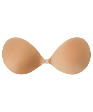 BRADELIS New York 【NuBra / ナチュラル・軽量・響きにくい】ヌーブラ・シームレス 正規品 ブラジャー 結婚式 ブライダルインナー Tシャツブラ 盛る モカ