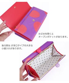tsumori chisato CARRY ズームドット がま口 長財布