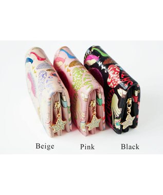 tsumori chisato CARRY ハッピースタッフ　ミニ財布　2つ折り ブラック