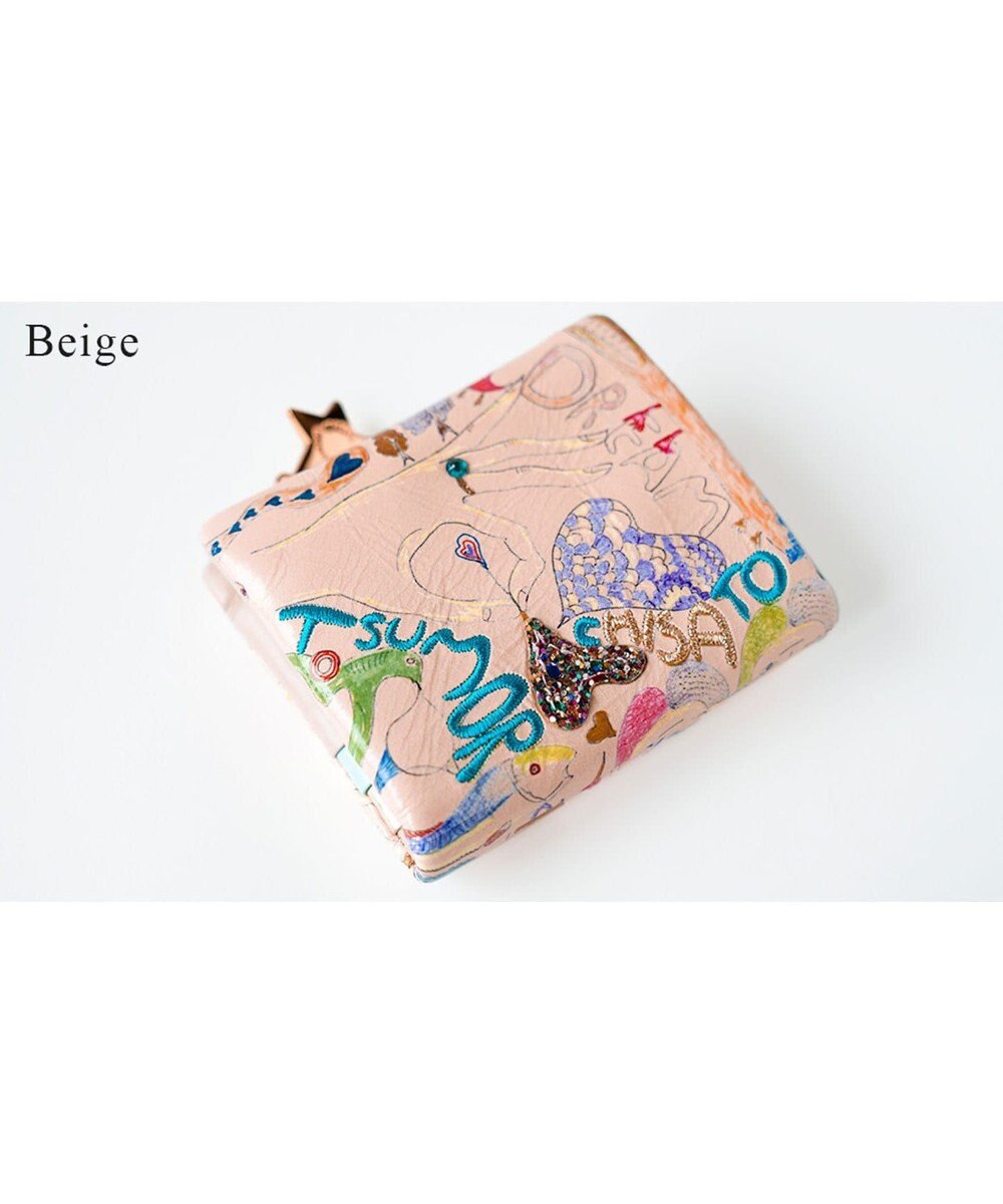 tsumori chisato CARRY ハッピースタッフ　折り財布　2つ折り 