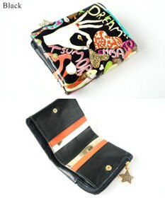 tsumori chisato CARRY ハッピースタッフ　折り財布　2つ折り