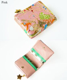 tsumori chisato CARRY ハッピースタッフ　折り財布　2つ折り