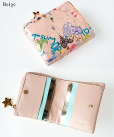 tsumori chisato CARRY ハッピースタッフ　折り財布　2つ折り