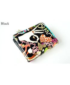 tsumori chisato CARRY ハッピースタッフ　折り財布　2つ折り