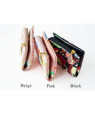 tsumori chisato CARRY ハッピースタッフ　折り財布　2つ折り ピンク