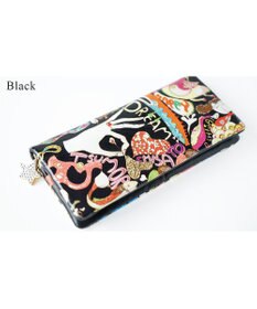 tsumori chisato CARRY ハッピースタッフ　長財布　2つ折り　かぶせ