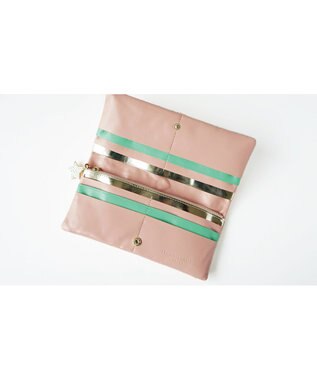 tsumori chisato CARRY ハッピースタッフ　長財布　2つ折り　かぶせ ベージュ