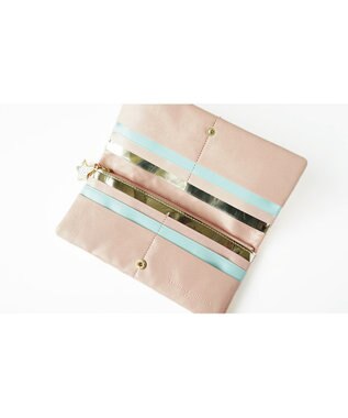 tsumori chisato CARRY ハッピースタッフ　長財布　2つ折り　かぶせ ベージュ