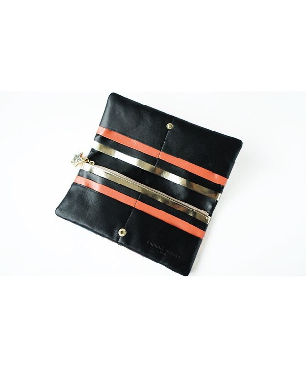 tsumori chisato CARRY ハッピースタッフ　長財布　2つ折り　かぶせ ベージュ