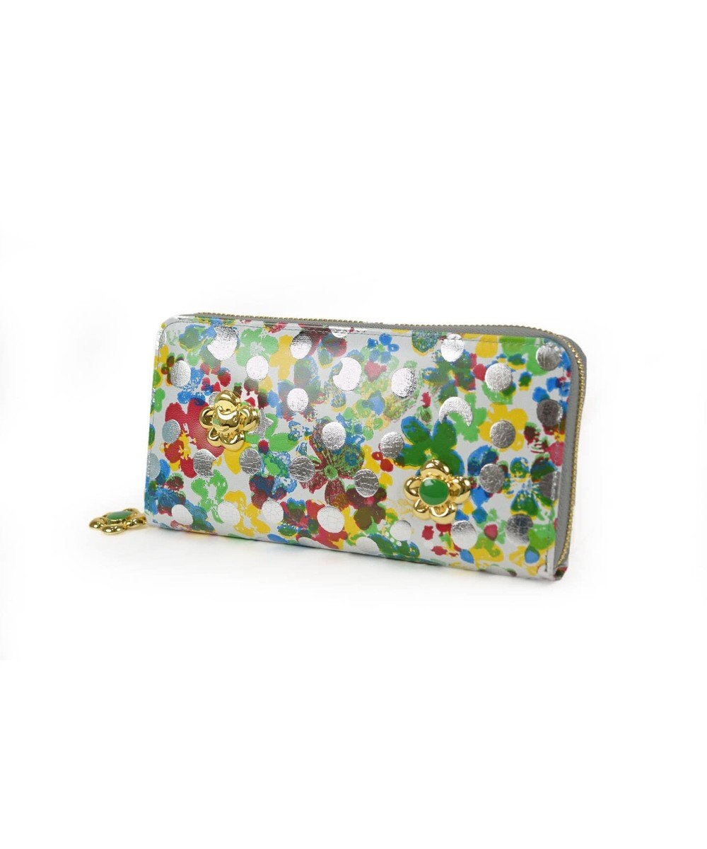ドットフラワーネコ ラウンドファスナー 長財布 Tsumori Chisato Carryファッション通販 公式通販 オンワード クローゼット