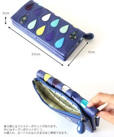 tsumori chisato CARRY ドロップス 長財布 かぶせ 【かわいいデザイン！本革のやわらかな風合い】