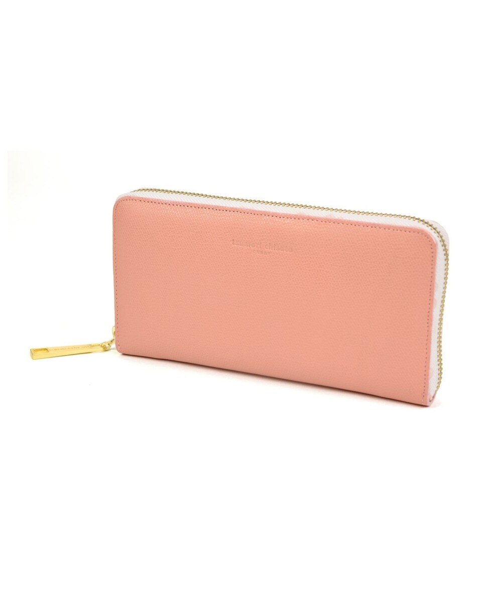 ピンク ラウンドファスナー 財布 レディース長財布 | 通販・人気
