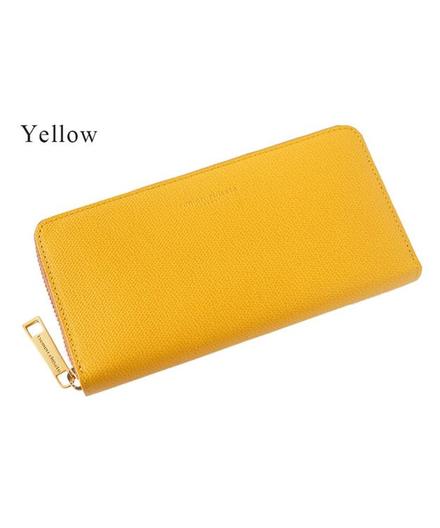 tsumori chisato CARRY トリロジー ラウンドファスナー長財布 イタリアンレザー 日本製 イエロー