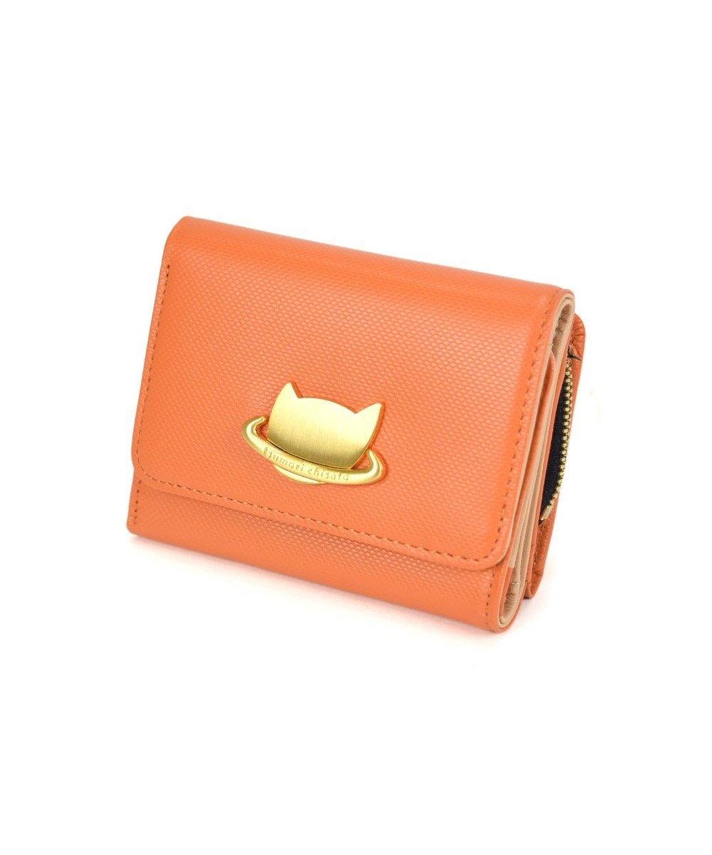 tsumori chisato CARRY ねこプラネット　ミニ財布　3つ折り 
