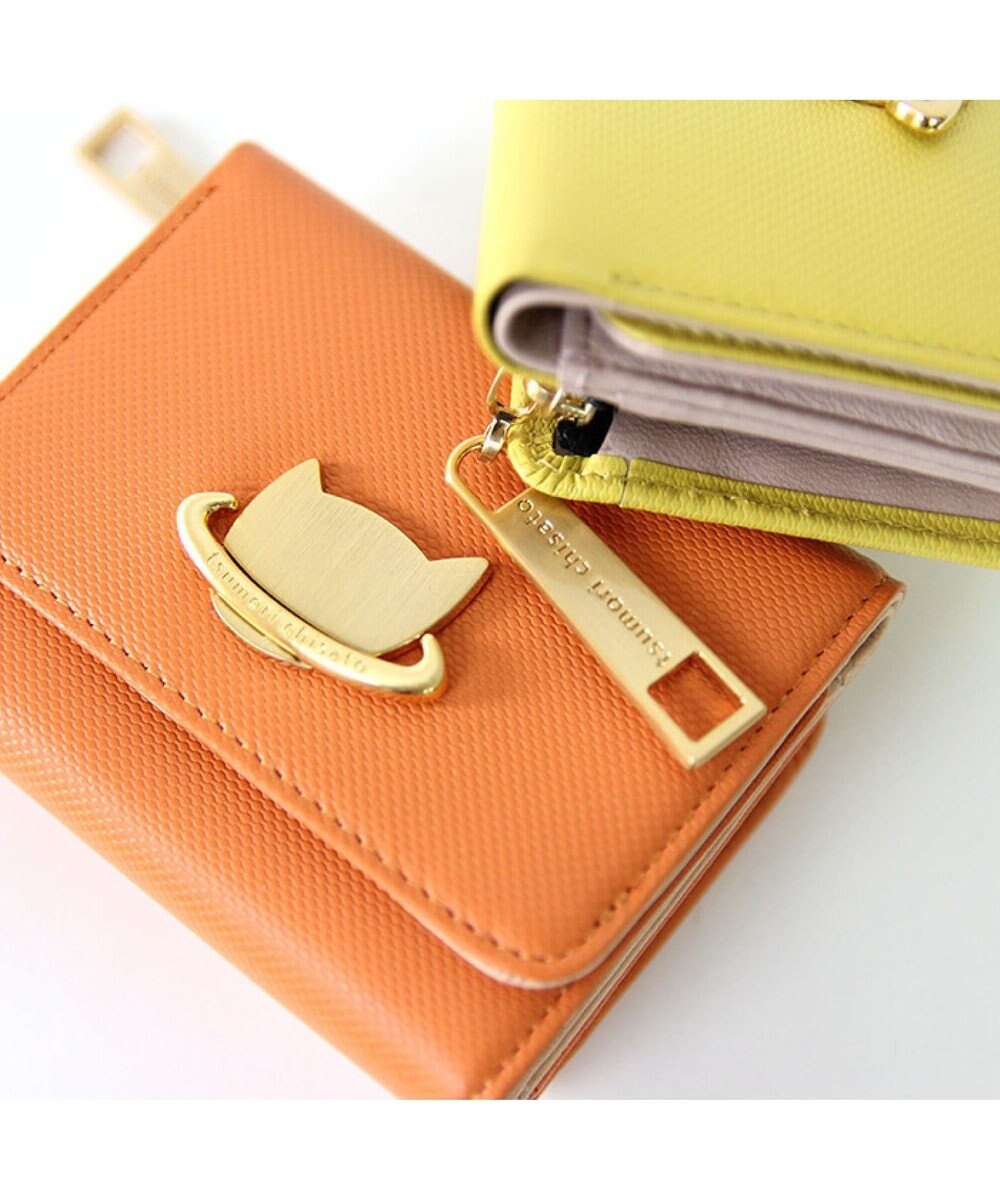 tsumori chisato CARRY ねこプラネット　ミニ財布　3つ折り 