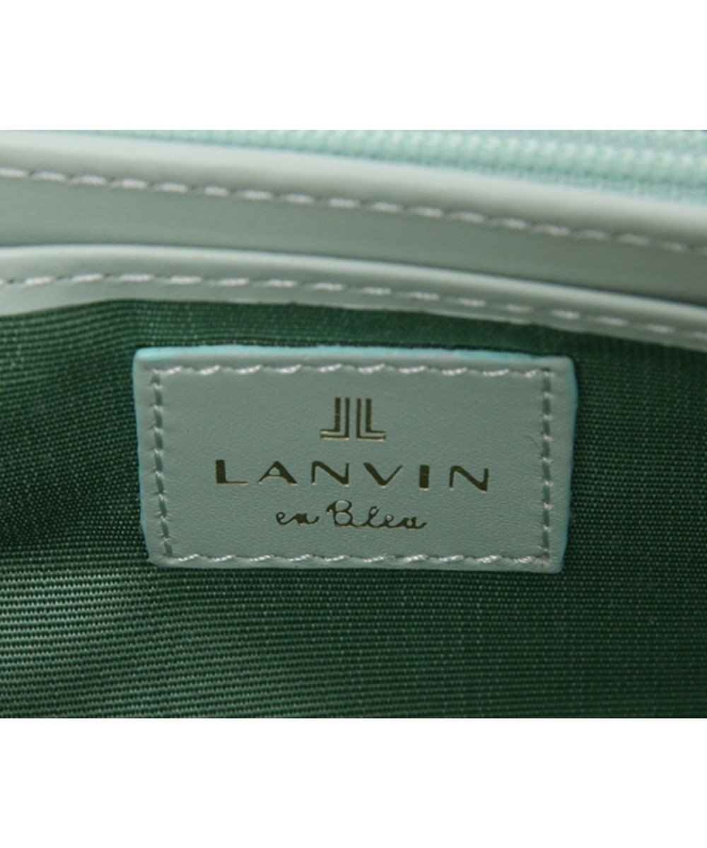 LANVIN en Bleu リュクサンブール　ラウンドファスナー長財布 