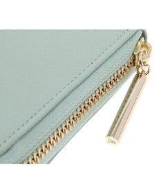 LANVIN en Bleu リュクサンブール　ラウンドファスナー長財布