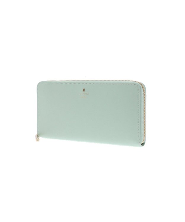 LANVIN en Bleu リュクサンブール　ラウンドファスナー長財布 ミント