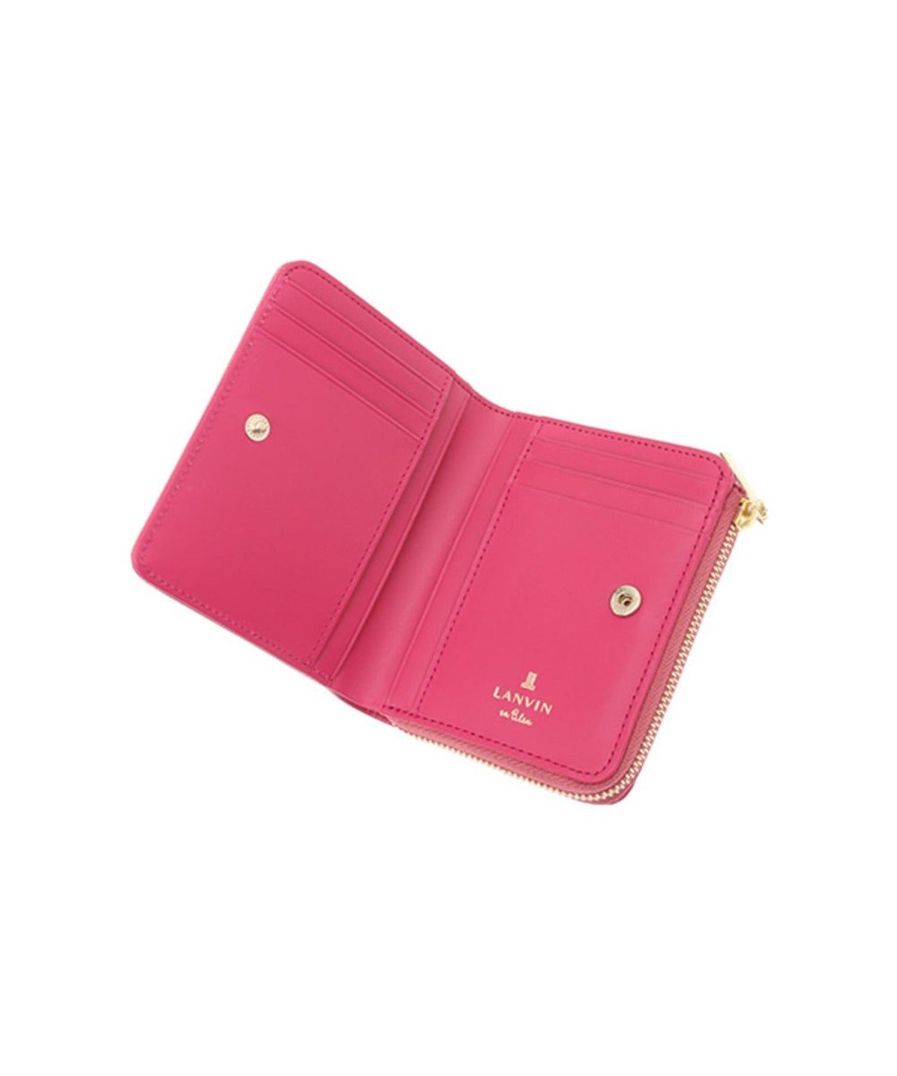 LANVIN en Bleu リュクサンブール　2つ折り財布　Lファスナー 