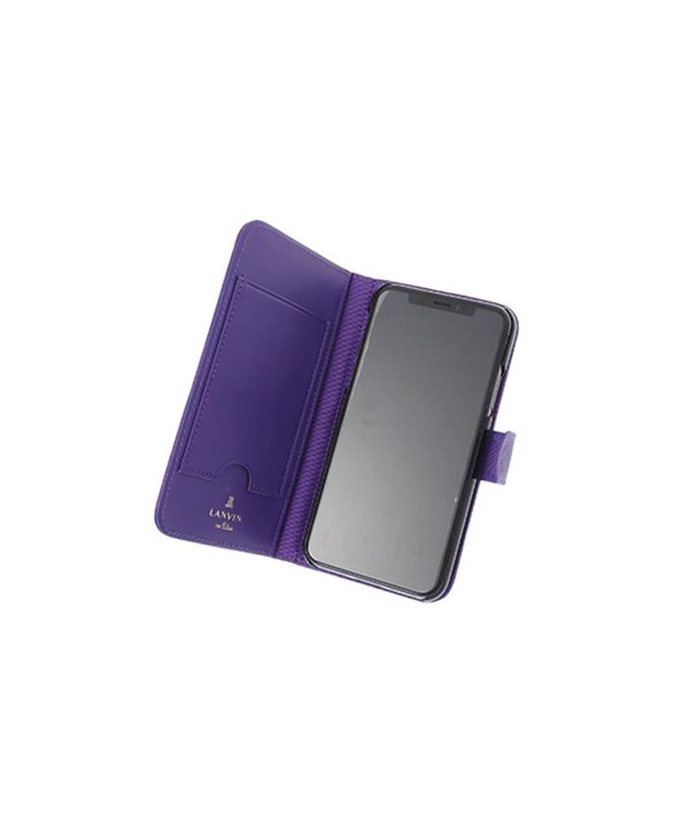 LANVIN en Bleu LANVIN en Bleu ランバンオンブルー リュクサンブール iPhone X対応ケース パープル