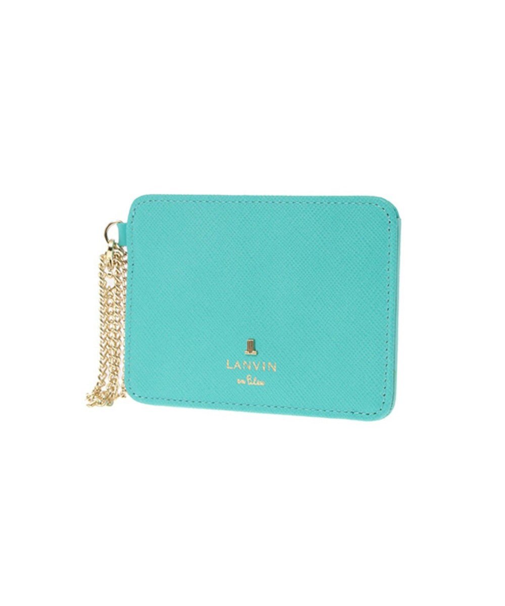 LANVIN en Bleu リュクサンブールカラー 単パスケース 