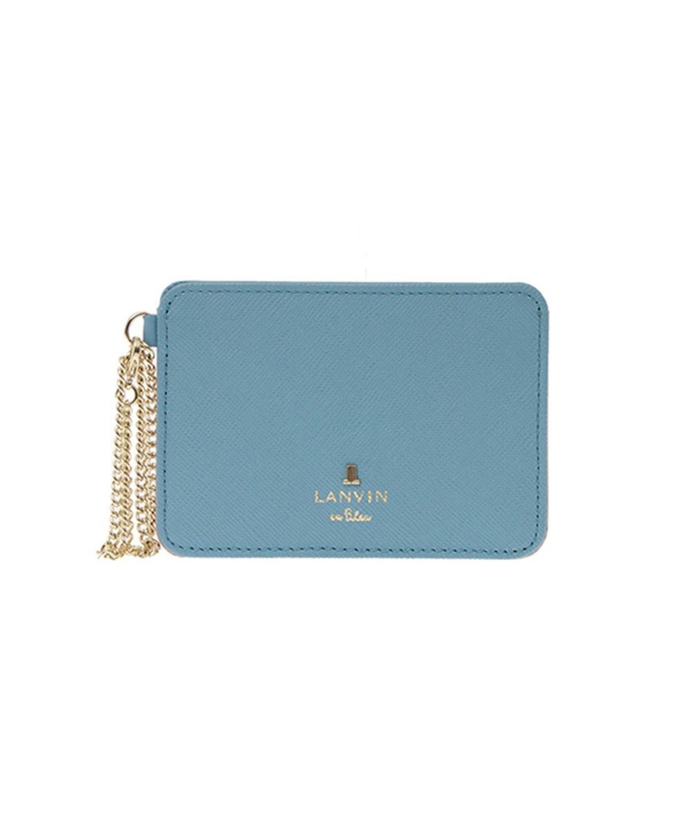 LANVIN en Bleu リュクサンブールカラー 単パスケース 