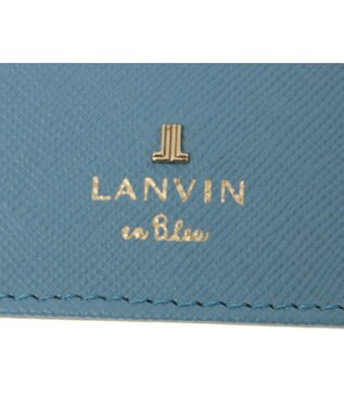 LANVIN en Bleu リュクサンブールカラー 単パスケース ブルー