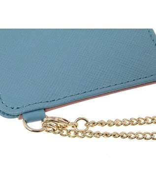 LANVIN en Bleu リュクサンブールカラー 単パスケース ブルー